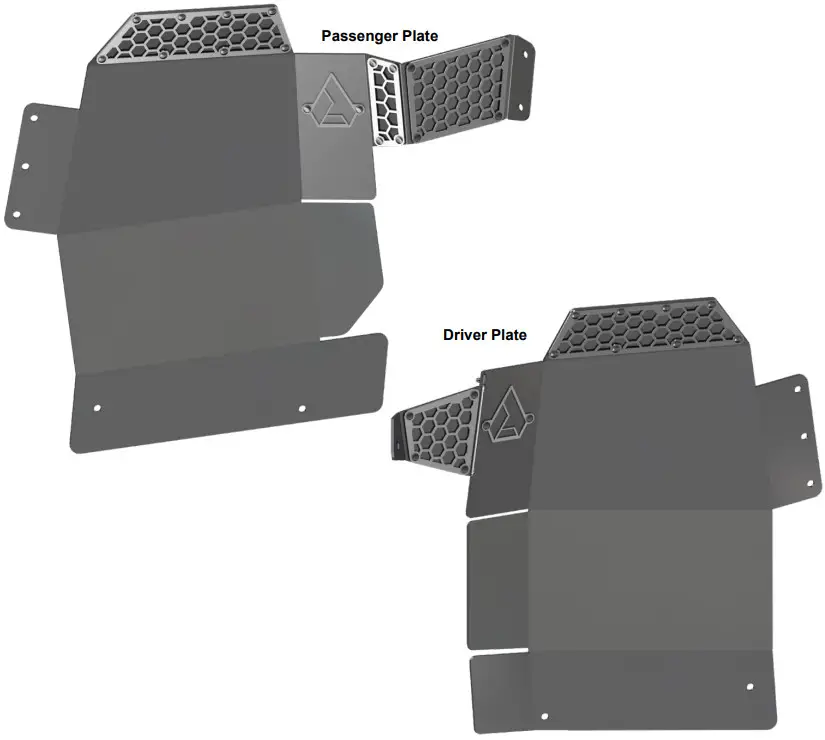 ASSAULT Polaris RZR XP Inner Fender Guards