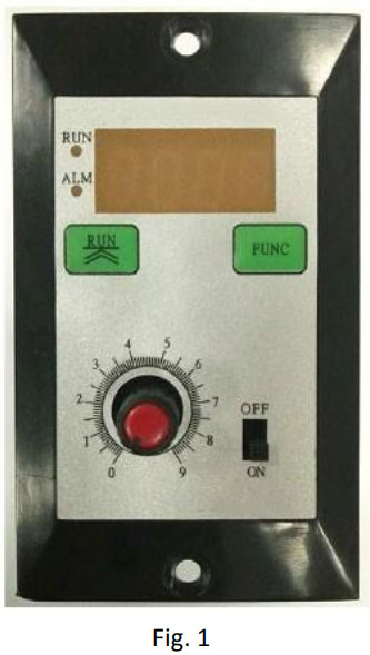 ATO 15W DC Vibration Motor Speed Display Controlle - Controller Appearance
