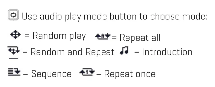 AUDIO PLAYBACK