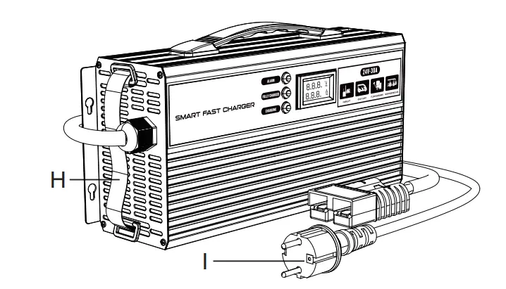 AUTOOL SDT101 Battery Charger - STRUCTURE 2