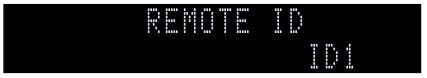 AV Pre-Amplifier CX-A5200 - REMOTE ID