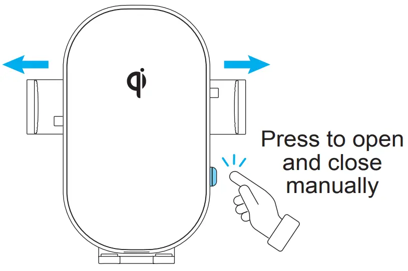 Aerpro APWCAG1 Wireless Charging Holder Kit - Charging 1