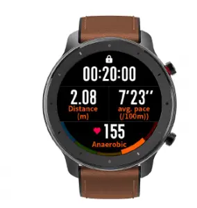 a close up of a watch