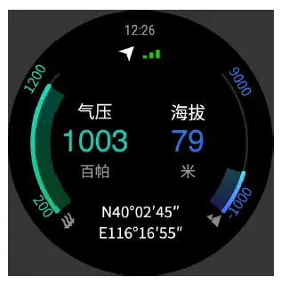 Barometric Altimeter 