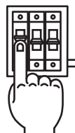 Amazon Commercial B09WRKY215 Illuminated Toggle Light Switch - switch