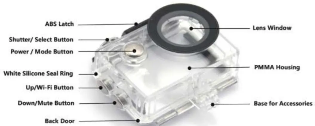 Apexcam M80 Air Action Camera - Fig 18
