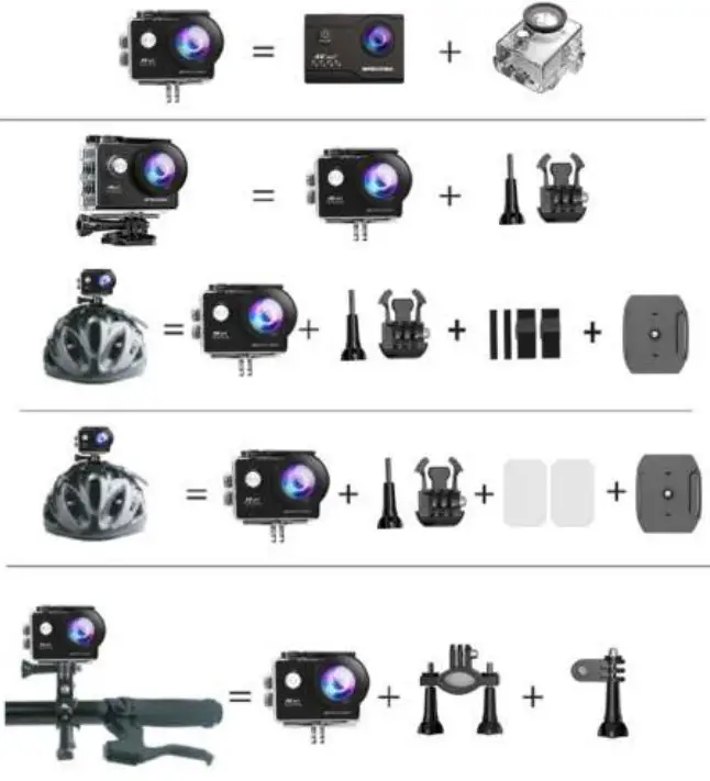Apexcam M80 Air Action Camera - Fig 21