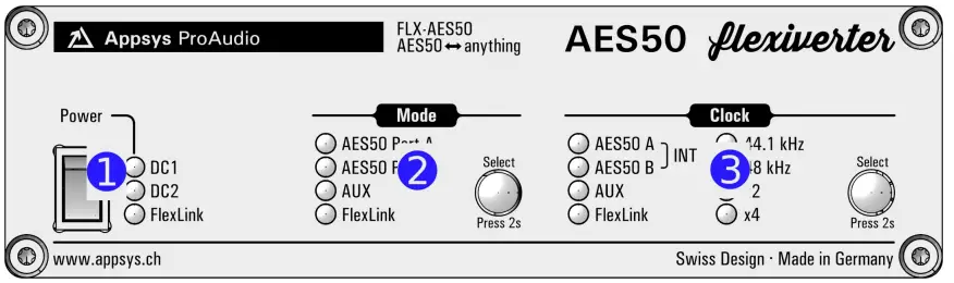 Appsys-ProAudio-FLX-AES50-Digital-Audio-Converter-fig-1