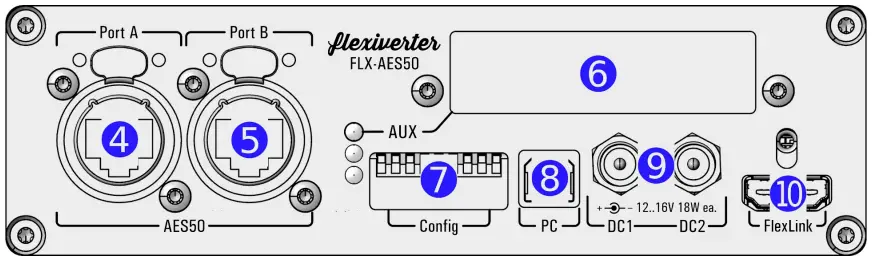 Appsys-ProAudio-FLX-AES50-Digital-Audio-Converter-fig-2