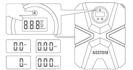 AstroAI S1-B0C2H652ZJ Tire Inflator Air Compressor 3
