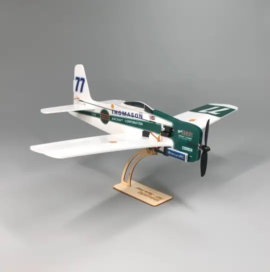 Attach the battery to the fuselage with Velcro