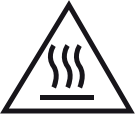 Attention - Risk of burns