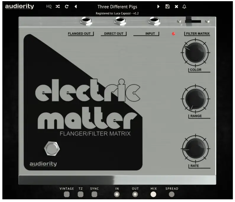 Audiority-AAX-Electric-Matter-Vintage-Flanger-Plugin-product
