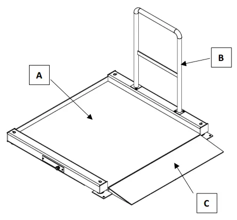 B-TEK Wheelchair Patient Scales - General