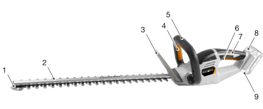 BATAVIA-BT-CHT003-Maxxpack-18V-Cordless-Hedge-Trimmer-FIG-1 (6)