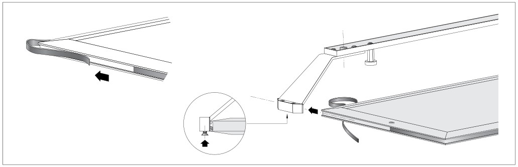 BEGA 12194.2 Large Area Ceiling Luminaire - Installation 1