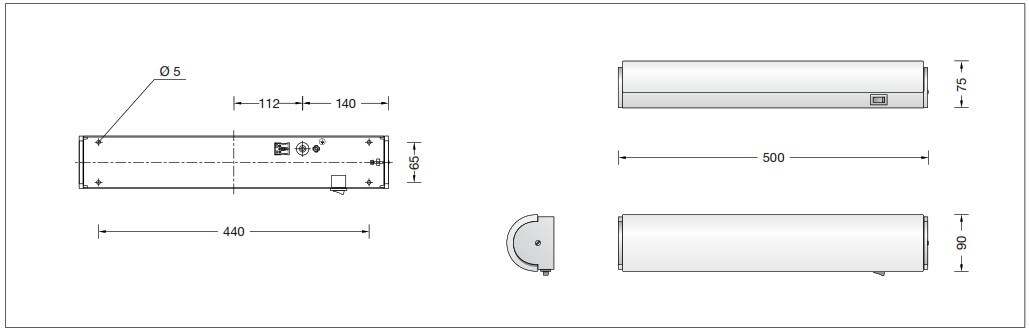 BEGA 50 224 1 Wall Luminaire for Indoor Use - overview 1