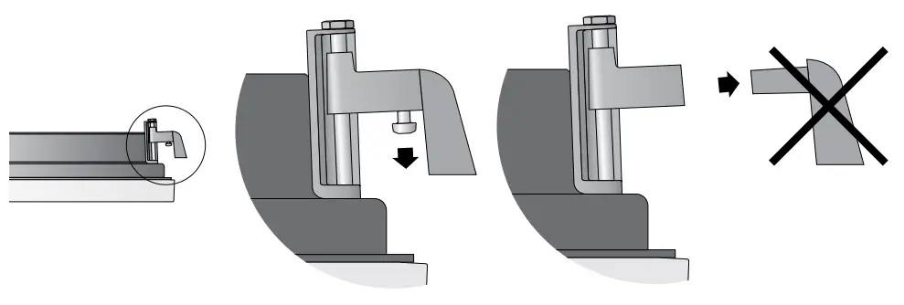 BEGA 50 527 Semi Recessed Ceiling and Wall Luminaire - Installation