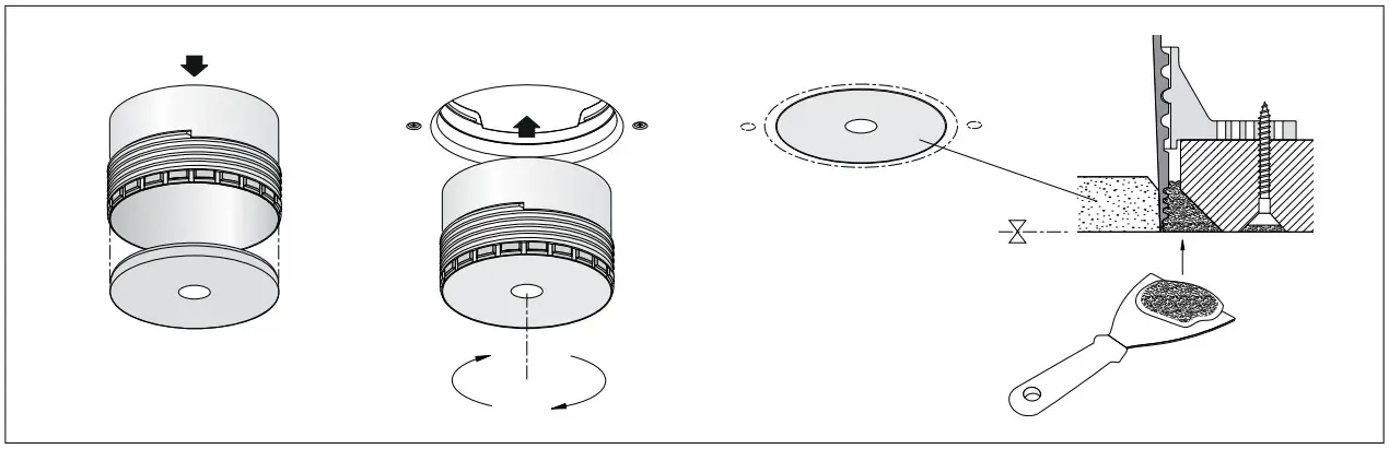 BEGA 50 685.6 Recessed Ceiling Downlight for Indoor Use - fig 2