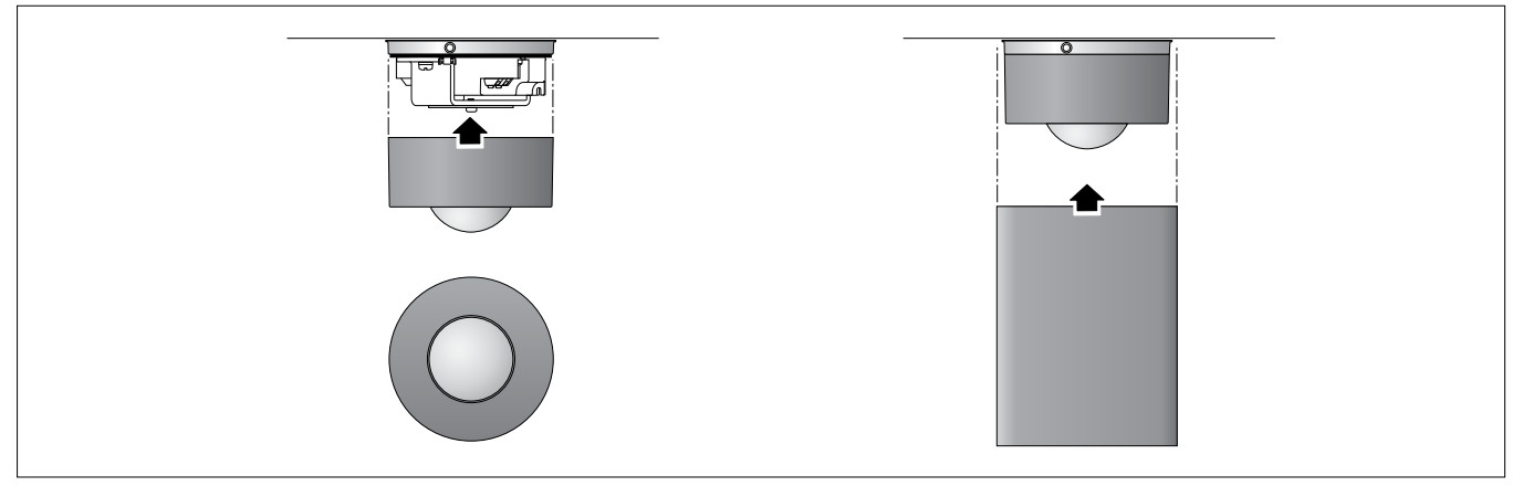 BEGA 50185.2 Ceiling Luminaire for Indoor Use - Clip LED