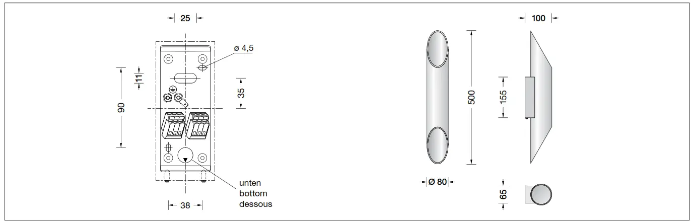 BEGA 51058.6 Wall Luminaire for Indoor Use - Fig1