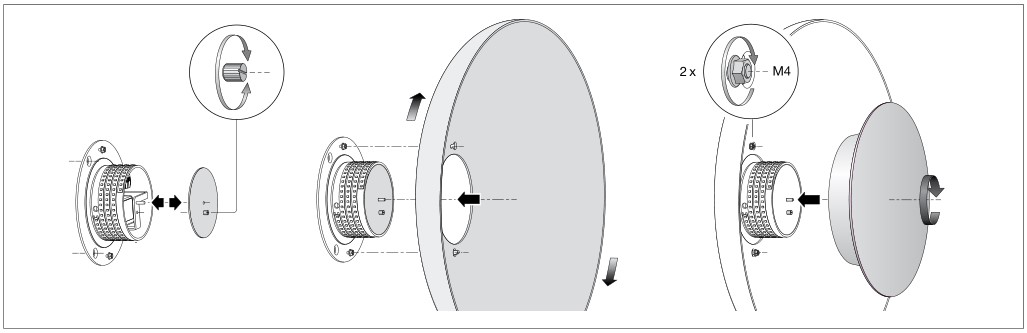 BEGA 51220.4 Wall Luminaire - Installation