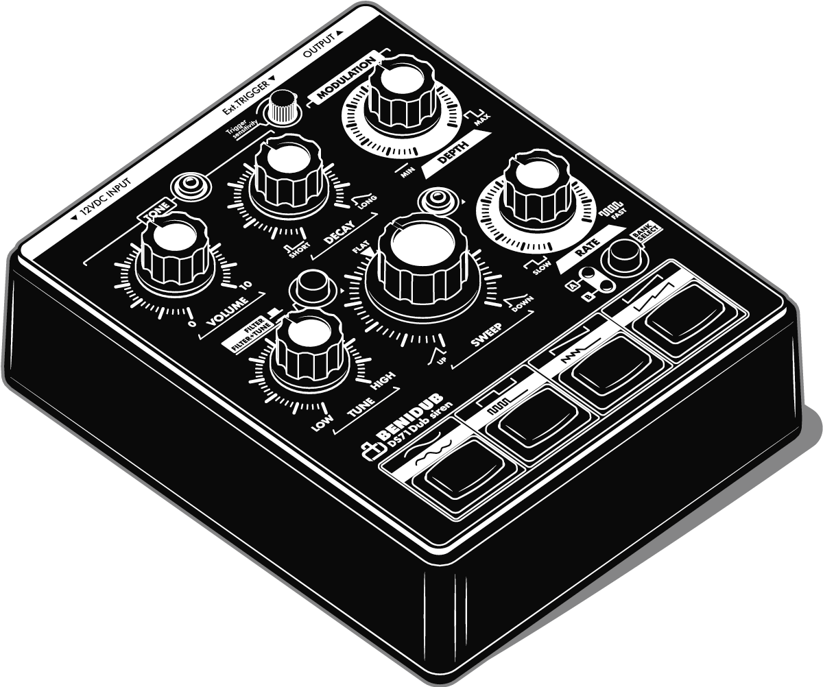 BENIDUB-DS01E-Dub-Siren-Old-School-Sound-FX-Machine-with-Inbuilt-Echo-PRODUCT