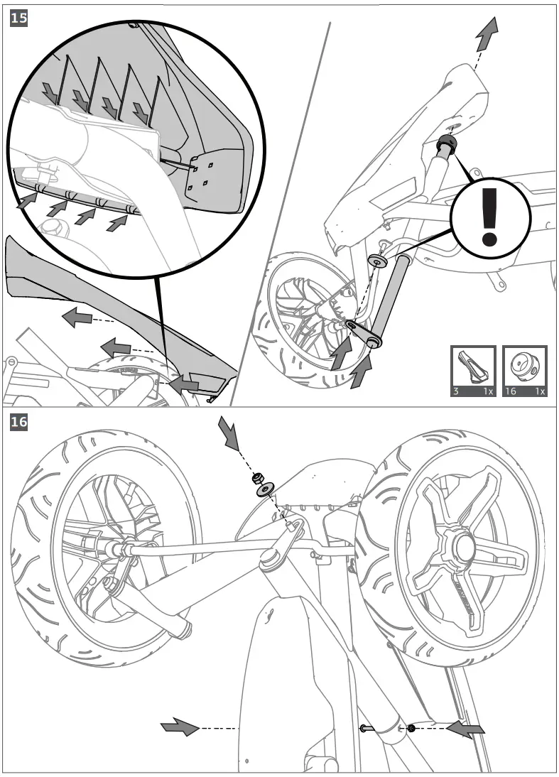 BERG Rally NRG Orange Go Kart for Kids - fig 10