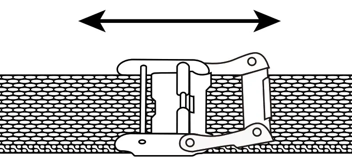 BERNY MS18-SSRW-HSS Stainless Steel Mesh Watch Band for Mens and Women - fig 3