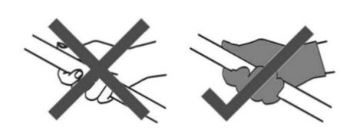 BIG ASS FANS BAFCF60240B Obsidian Electric Outdoor Heater - Do not touch the emitter with bare hands