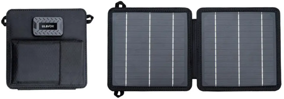 BLAVOR PN-10W Portable Solar Charger - parts