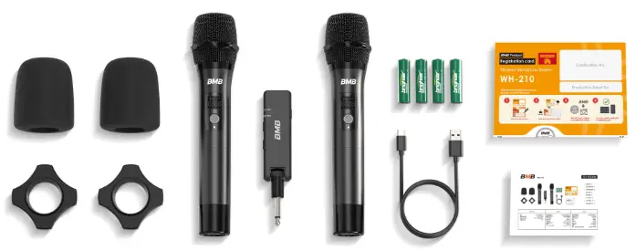 BMB WH-210 Wireless Microphone System
