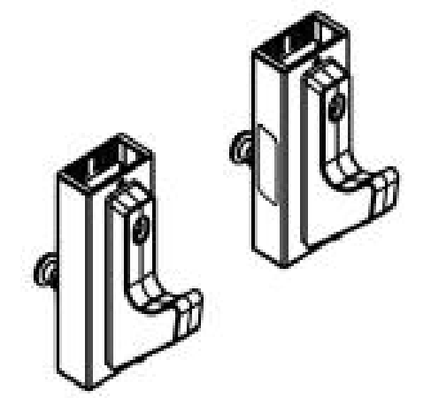 BODYCRAFT F733 Extra Bar Catch Set - Body