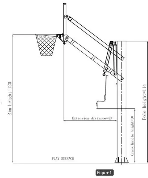 BOOMERING BAFC 6872 Basketball Hoop - fig