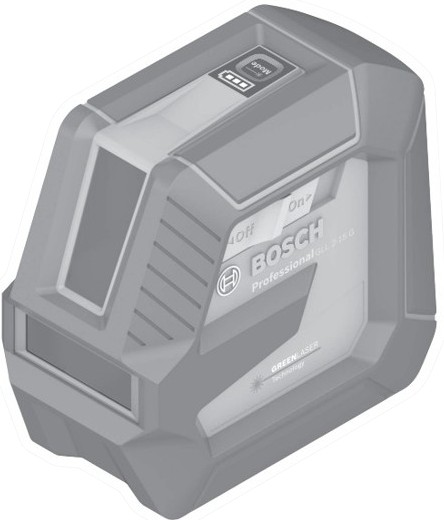 BOSCH GLL 2-15 G Professional Tripod Multi Line Laser