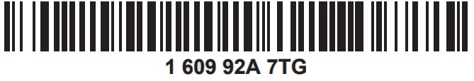 BOSCH GSS 23A Professional - bar code