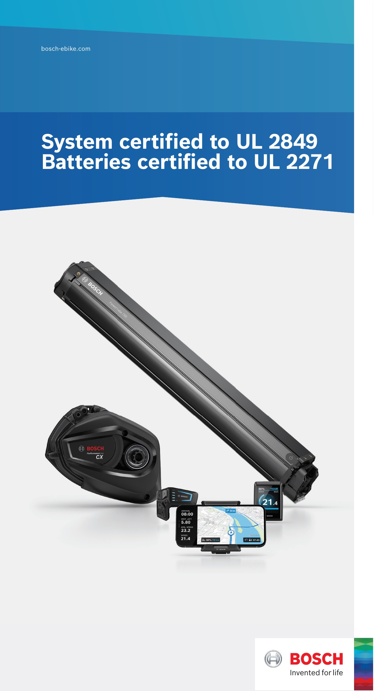 BOSCH UL 2849 eBike Systems User Guide