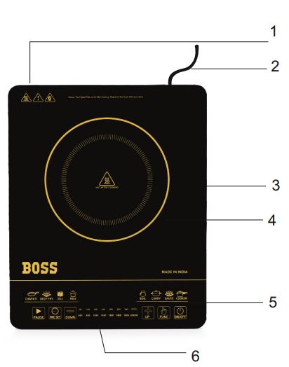 BOSS-B537-Chefmax-Induction-Cooktop-fig-5