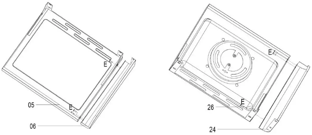 BOSS IQBQ6BCHTB Premium 6 Burner BBQ with Side Burner - Panel