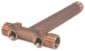 BURCAM 600 Series 2.1 Gal Inline Pressure Tanks - BRASS