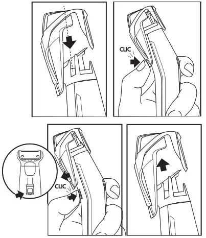 BaByliss MT987U Precision 12 In 1 Multi Trimmer - remove the comb