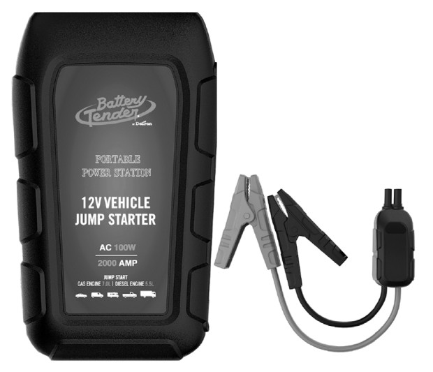 Battery Tender 030 2040WH 2000 AMP Power Station with 100 Watt Inverter -