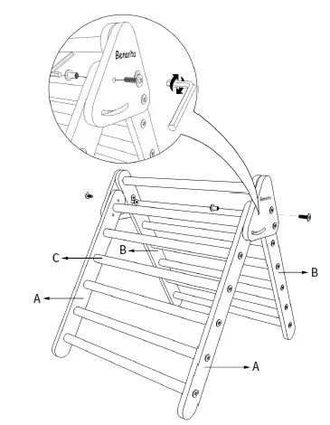 Benarita-TRI-CLS-A-Foldable-Wooden-Climbing-Triangle-Ladder-01 (17)