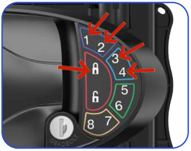 BesBuy RV Keyless Entry Door Lock - Locks Installed 3
