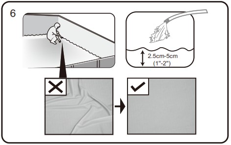 Bestway 56710 Power Steel Oval Frame Pool 549x274x122cm - INSTALLATION6