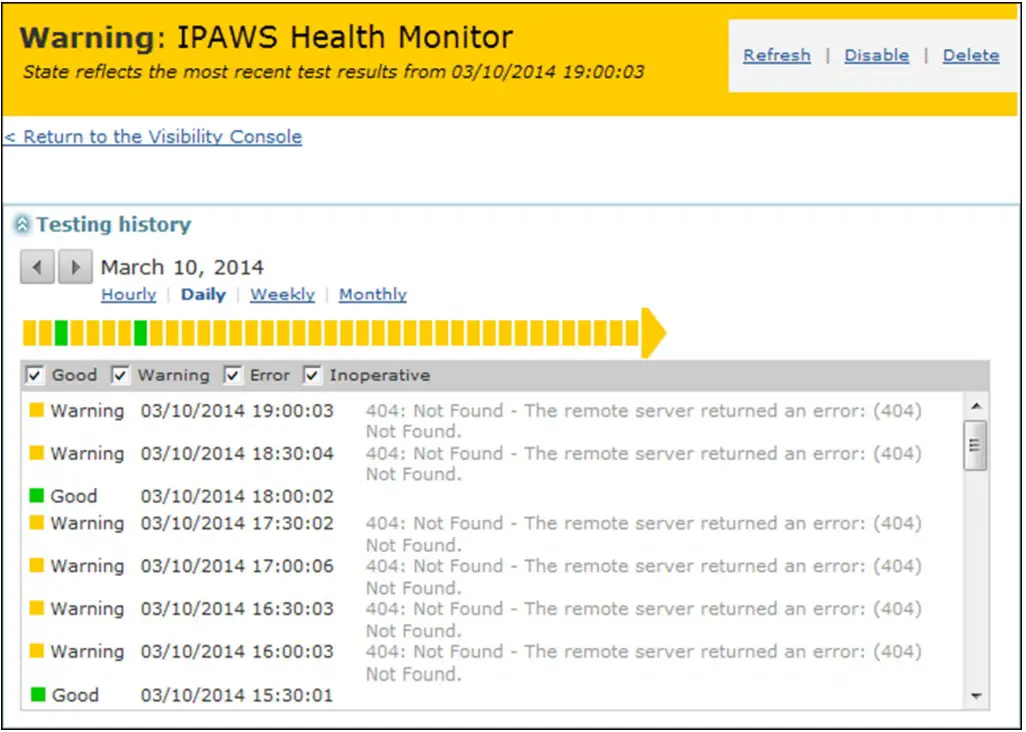 BlackBerry AtHoc IPAWS Alerts - setting 2