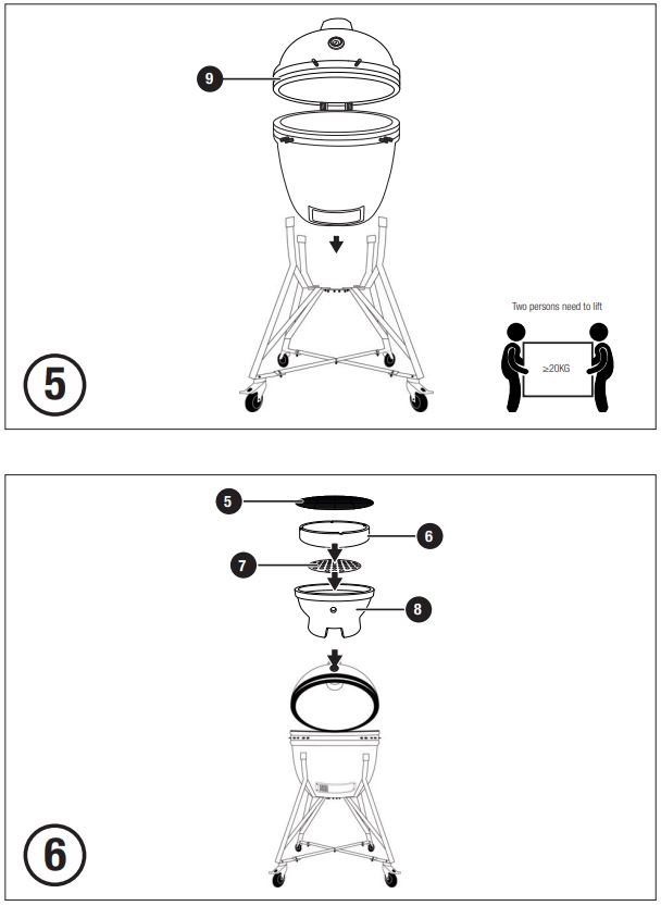 Bol-KAMADO-52-ZWART-Grill- (5)
