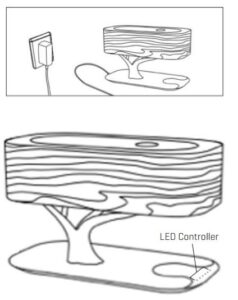 Bonsai Bluetooth Speaker Lamp FEATURES