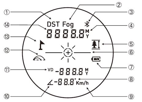 Bosean-TS-600-Pro-Multifunction-Laser-Range-Finder-fig-9