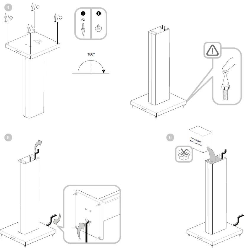 Bowers-Wilkins-FS-700-S3-Speaker-Stands-Triple-fig- (3)